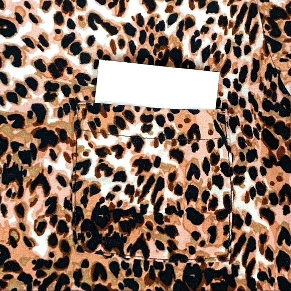 LuLaRoe Tiger Print Dress Womens XS Hi-Low Knee Length - Picture 5 of 12